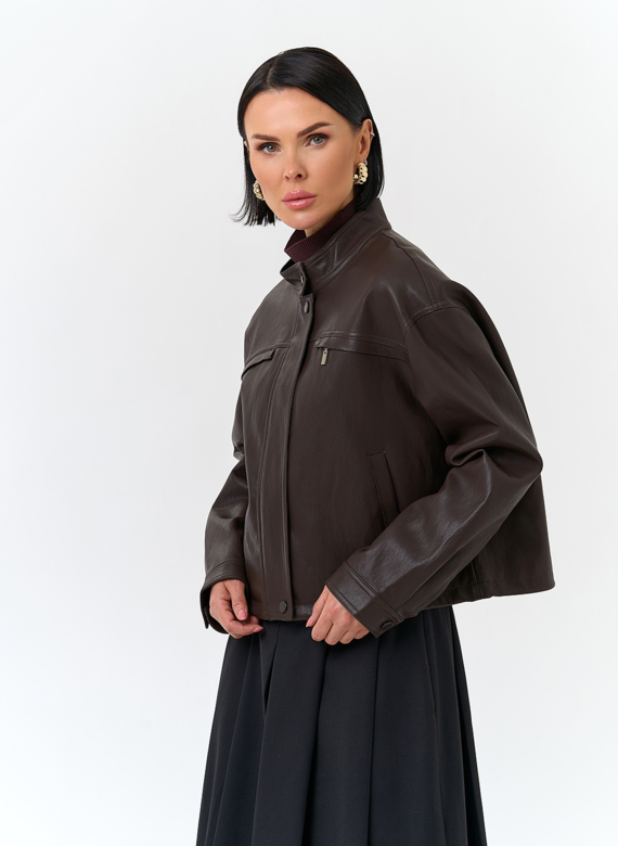 Женская куртка из эко кожи