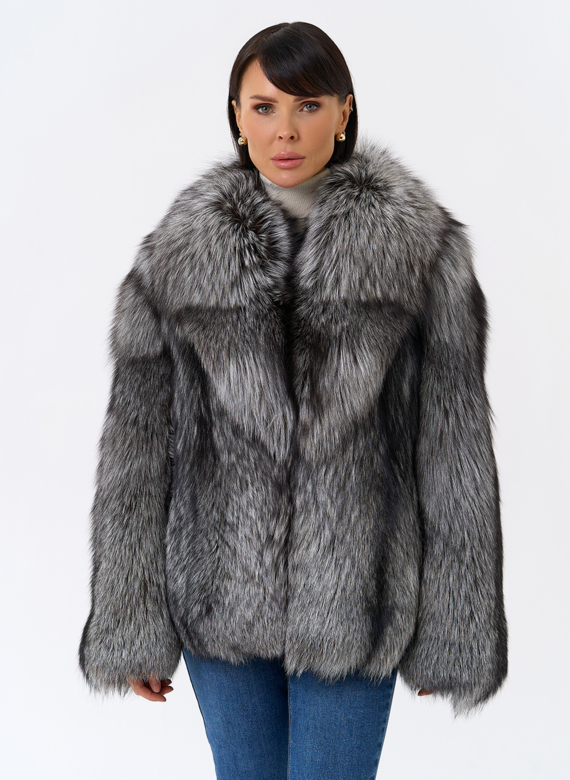 Шуба из лисы