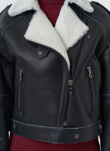 Дубленка из натуральной кожи