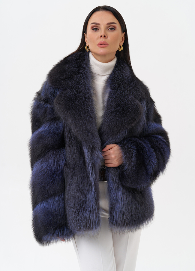 Куртка из енота модель № 29487 в кредит